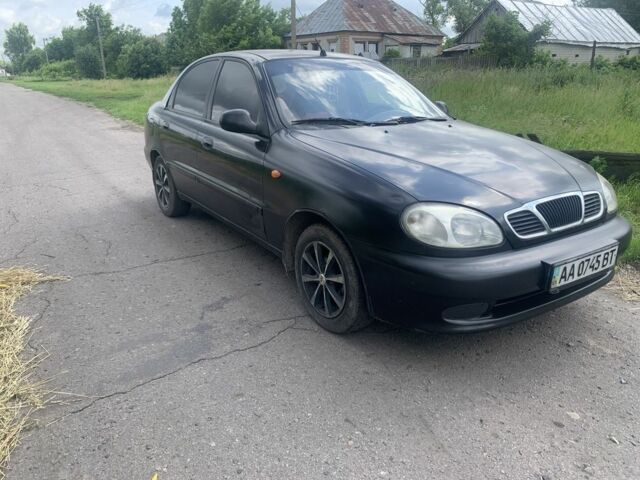 Черный Дэу Сенс, объемом двигателя 1.5 л и пробегом 192 тыс. км за 1374 $, фото 1 на Automoto.ua
