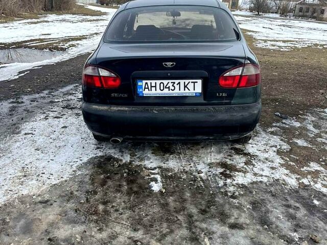 Черный Дэу Сенс, объемом двигателя 1.3 л и пробегом 160 тыс. км за 2000 $, фото 9 на Automoto.ua