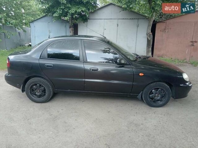 Черный Дэу Сенс, объемом двигателя 1.3 л и пробегом 265 тыс. км за 1500 $, фото 3 на Automoto.ua