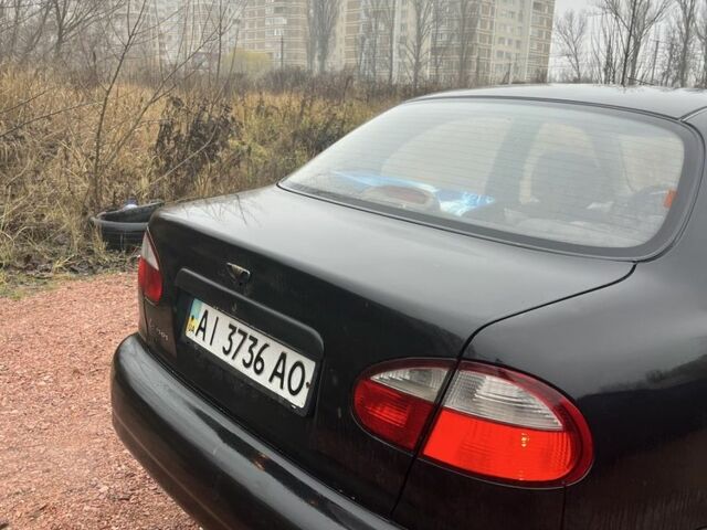 Черный Дэу Сенс, объемом двигателя 1.5 л и пробегом 235 тыс. км за 950 $, фото 6 на Automoto.ua