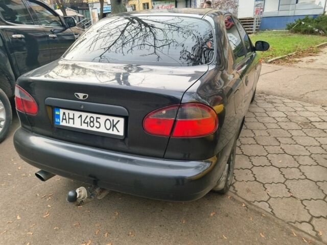 Черный Дэу Сенс, объемом двигателя 1.3 л и пробегом 236 тыс. км за 1400 $, фото 1 на Automoto.ua