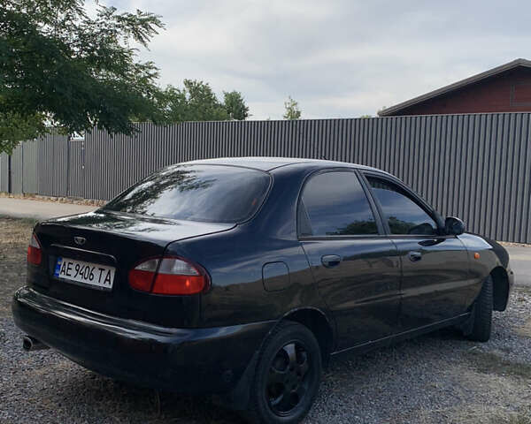 Чорний Деу Сенс, об'ємом двигуна 1.3 л та пробігом 370 тис. км за 1850 $, фото 3 на Automoto.ua