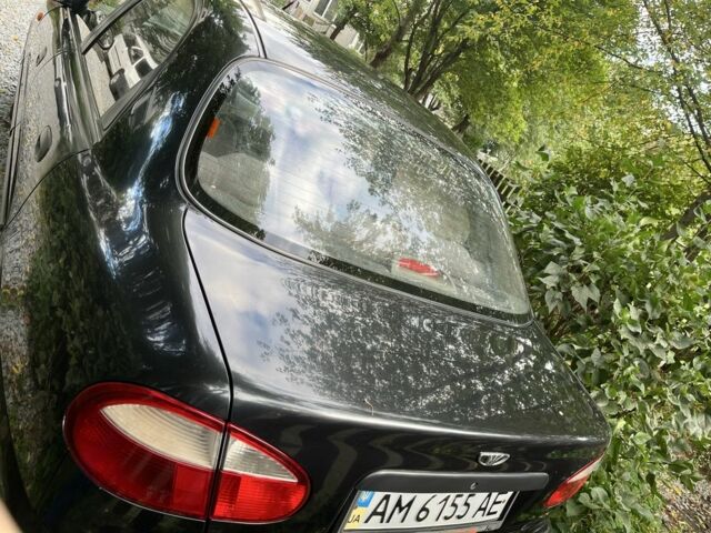 Чорний Деу Сенс, об'ємом двигуна 1.5 л та пробігом 196 тис. км за 2400 $, фото 3 на Automoto.ua