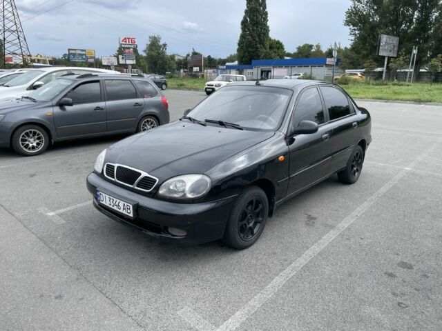 Черный Дэу Сенс, объемом двигателя 1.5 л и пробегом 350 тыс. км за 2150 $, фото 1 на Automoto.ua