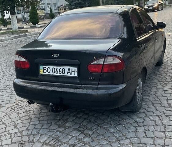 Черный Дэу Сенс, объемом двигателя 1.3 л и пробегом 186 тыс. км за 1400 $, фото 1 на Automoto.ua