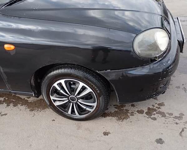 Черный Дэу Сенс, объемом двигателя 1.3 л и пробегом 317 тыс. км за 1100 $, фото 3 на Automoto.ua