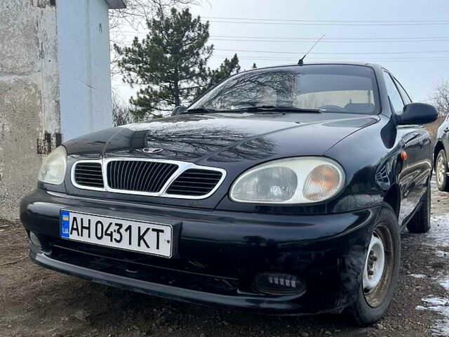 Черный Дэу Сенс, объемом двигателя 1.3 л и пробегом 160 тыс. км за 2000 $, фото 3 на Automoto.ua