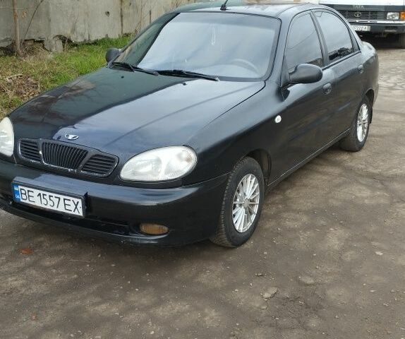 Черный Дэу Сенс, объемом двигателя 1.5 л и пробегом 244 тыс. км за 1650 $, фото 2 на Automoto.ua