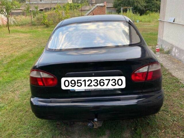 Черный Дэу Сенс, объемом двигателя 1.6 л и пробегом 299 тыс. км за 949 $, фото 1 на Automoto.ua