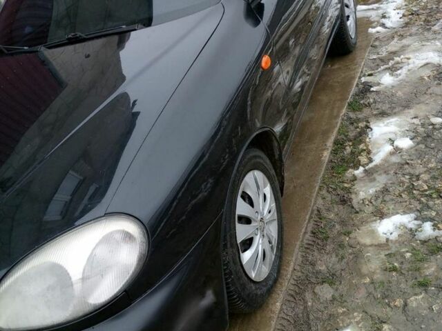 Черный Дэу Сенс, объемом двигателя 1.5 л и пробегом 196 тыс. км за 2250 $, фото 1 на Automoto.ua