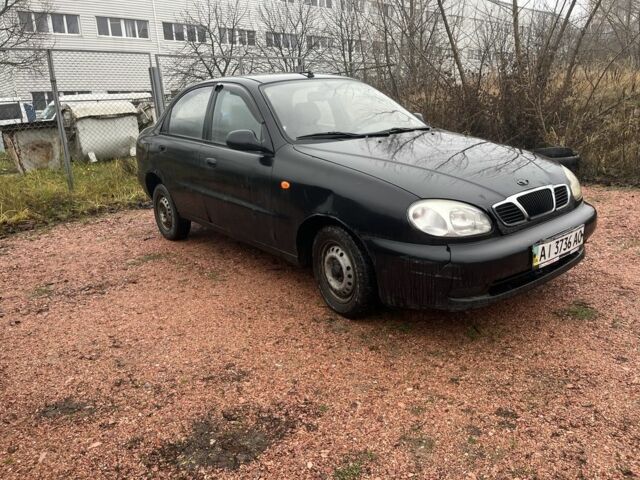 Черный Дэу Сенс, объемом двигателя 1.5 л и пробегом 235 тыс. км за 950 $, фото 1 на Automoto.ua