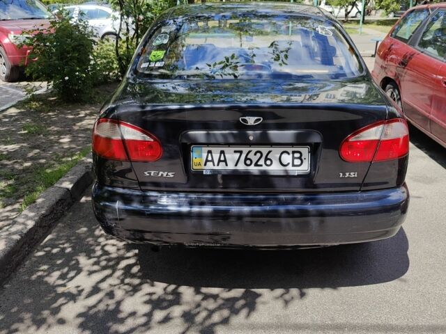 Деу Сенс 2006 у Києві на Automoto.ua Чорний Деу Сенс, об'ємом двигуна 1.3 л та пробігом 174 тис. км за 1800 $, фото 2 на Automoto.ua