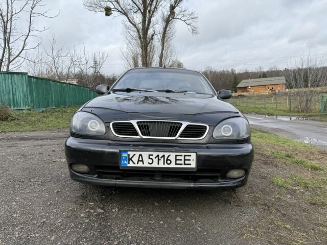 Чорний Деу Сенс, об'ємом двигуна 1.3 л та пробігом 216 тис. км за 1500 $, фото 5 на Automoto.ua