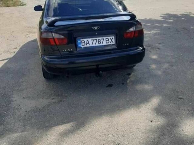 Чорний Деу Сенс, об'ємом двигуна 1.3 л та пробігом 188 тис. км за 2000 $, фото 1 на Automoto.ua