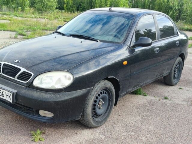 Черный Дэу Сенс, объемом двигателя 1.5 л и пробегом 164 тыс. км за 1800 $, фото 1 на Automoto.ua