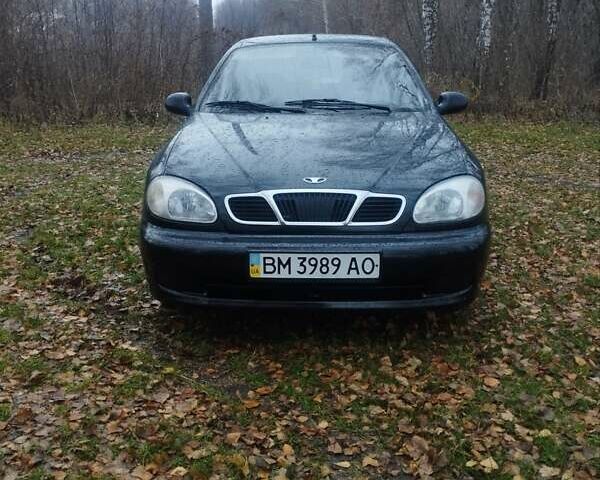 Черный Дэу Сенс, объемом двигателя 1.3 л и пробегом 190 тыс. км за 2050 $, фото 5 на Automoto.ua