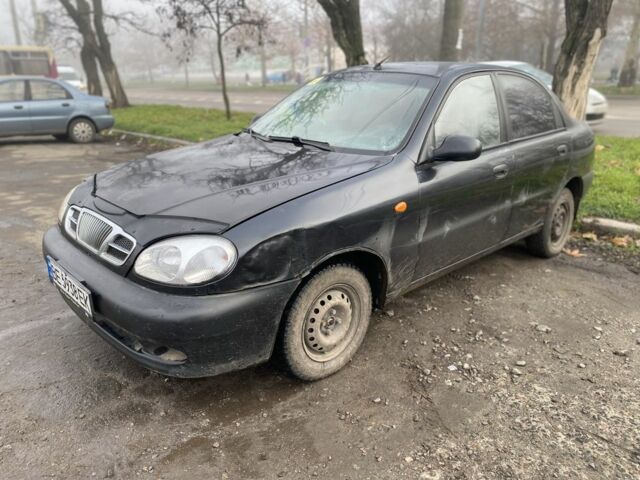 Черный Дэу Сенс, объемом двигателя 1.3 л и пробегом 190 тыс. км за 1000 $, фото 2 на Automoto.ua