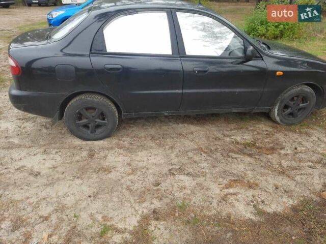 Деу Сенс 2006 у Белой Церкве на Automoto.ua Чорний Деу Сенс, об'ємом двигуна 1.3 л та пробігом 155 тис. км за 2000 $, фото 1 на Automoto.ua