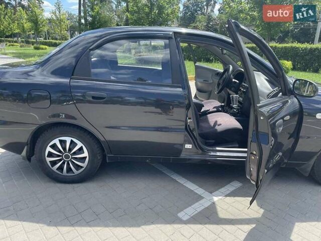 Черный Дэу Сенс, объемом двигателя 1.5 л и пробегом 70 тыс. км за 5000 $, фото 1 на Automoto.ua