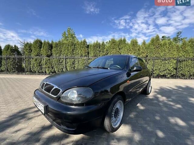 Черный Дэу Сенс, объемом двигателя 1.5 л и пробегом 183 тыс. км за 2600 $, фото 1 на Automoto.ua