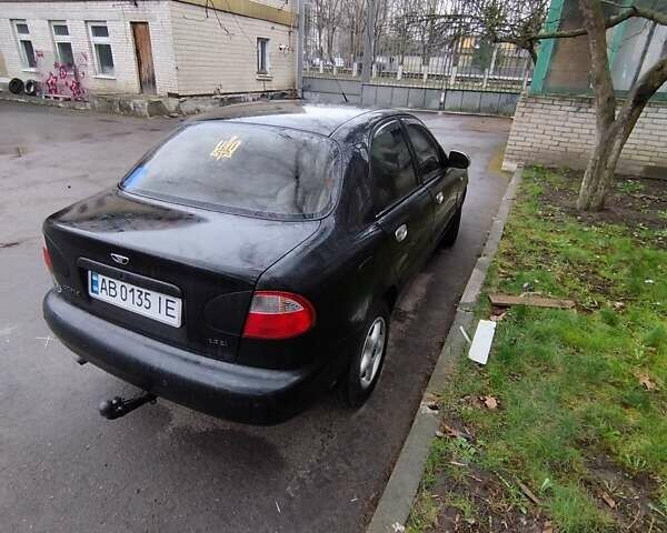 Черный Дэу Сенс, объемом двигателя 1.3 л и пробегом 201 тыс. км за 2300 $, фото 2 на Automoto.ua