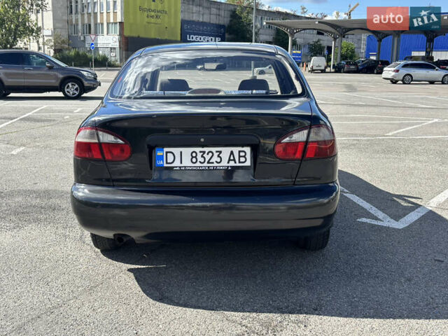 Чорний Деу Сенс, об'ємом двигуна 1.3 л та пробігом 215 тис. км за 1600 $, фото 7 на Automoto.ua