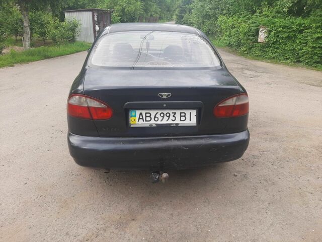 Черный Дэу Сенс, объемом двигателя 1.3 л и пробегом 200 тыс. км за 1000 $, фото 1 на Automoto.ua