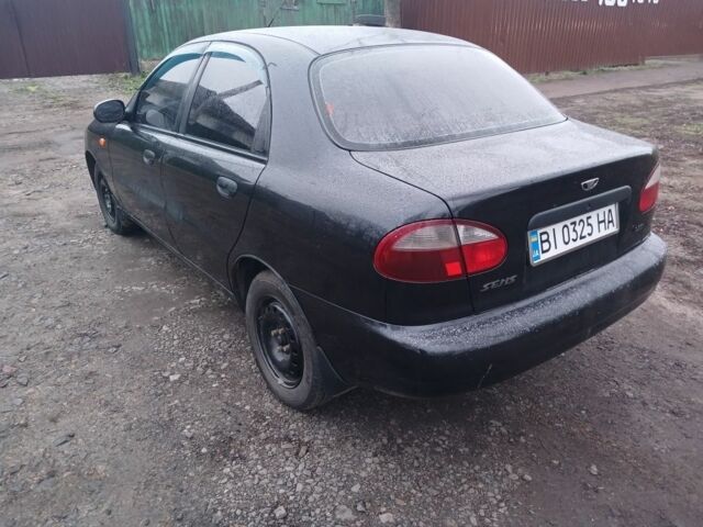 Чорний Деу Сенс, об'ємом двигуна 1.3 л та пробігом 121 тис. км за 1700 $, фото 4 на Automoto.ua