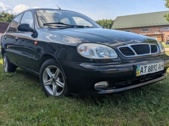 Черный Дэу Сенс, объемом двигателя 1.6 л и пробегом 152 тыс. км за 2000 $, фото 1 на Automoto.ua