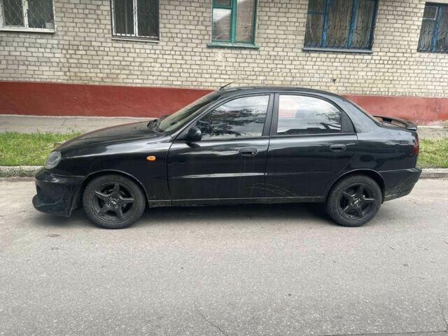 Черный Дэу Сенс, объемом двигателя 1.3 л и пробегом 300 тыс. км за 2700 $, фото 1 на Automoto.ua