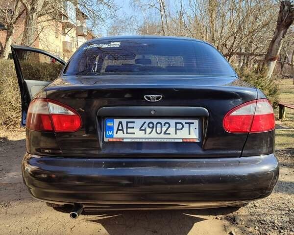 Черный Дэу Сенс, объемом двигателя 1.3 л и пробегом 154 тыс. км за 2800 $, фото 1 на Automoto.ua