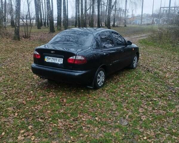 Черный Дэу Сенс, объемом двигателя 1.3 л и пробегом 190 тыс. км за 2050 $, фото 1 на Automoto.ua
