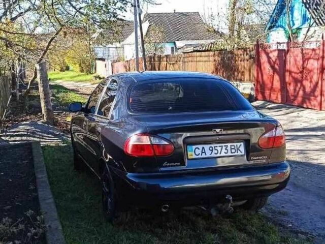 Черный Дэу Сенс, объемом двигателя 1.5 л и пробегом 167 тыс. км за 3200 $, фото 1 на Automoto.ua