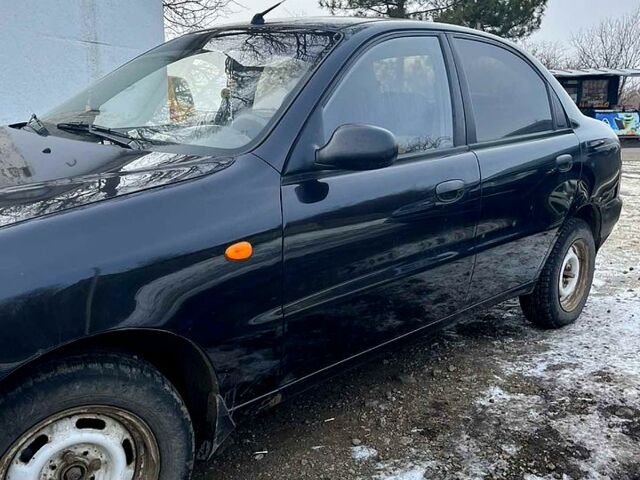 Черный Дэу Сенс, объемом двигателя 1.3 л и пробегом 160 тыс. км за 2000 $, фото 1 на Automoto.ua