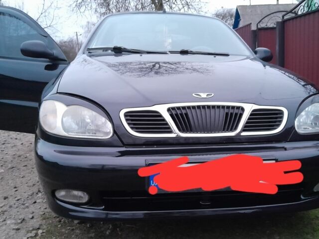 Черный Дэу Сенс, объемом двигателя 1.5 л и пробегом 195 тыс. км за 2500 $, фото 2 на Automoto.ua