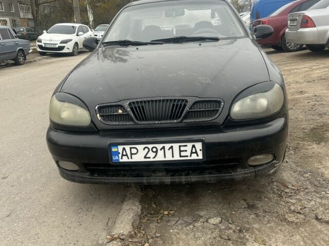 Черный Дэу Сенс, объемом двигателя 1.5 л и пробегом 225 тыс. км за 1200 $, фото 1 на Automoto.ua