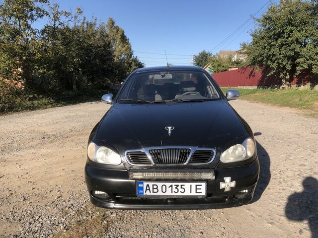 Чорний Деу Сенс, об'ємом двигуна 1.3 л та пробігом 200 тис. км за 1499 $, фото 1 на Automoto.ua