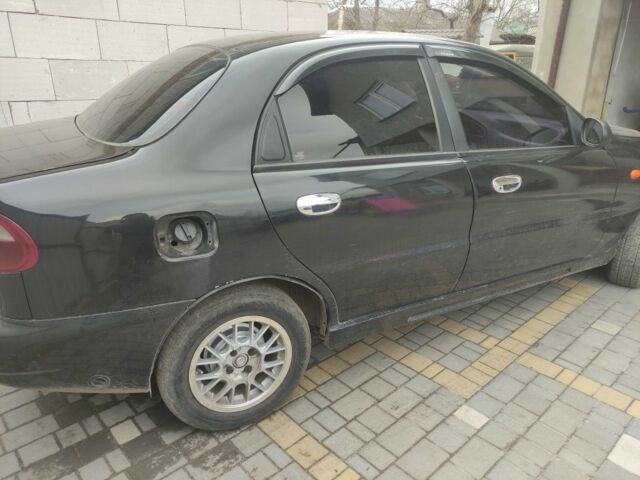 Черный Дэу Сенс, объемом двигателя 1.5 л и пробегом 260 тыс. км за 1750 $, фото 1 на Automoto.ua