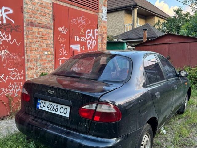 Чорний Деу Сенс, об'ємом двигуна 1.3 л та пробігом 300 тис. км за 850 $, фото 1 на Automoto.ua