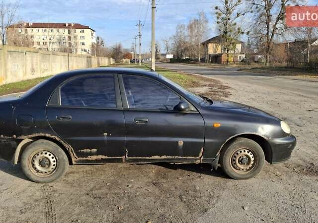 Черный Дэу Сенс, объемом двигателя 1.3 л и пробегом 454 тыс. км за 900 $, фото 7 на Automoto.ua