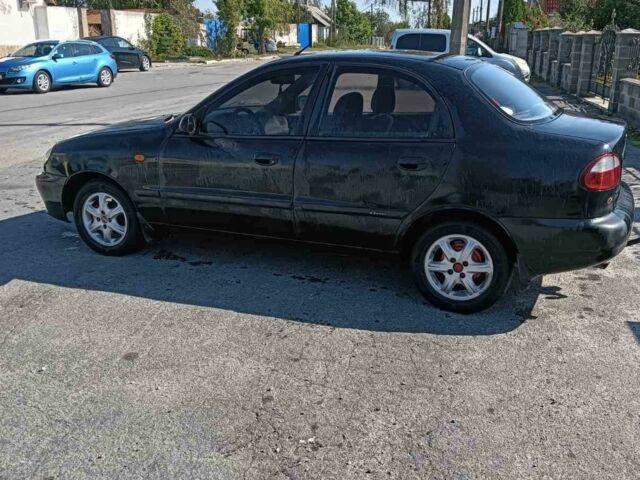 Черный Дэу Сенс, объемом двигателя 1.3 л и пробегом 200 тыс. км за 1400 $, фото 1 на Automoto.ua