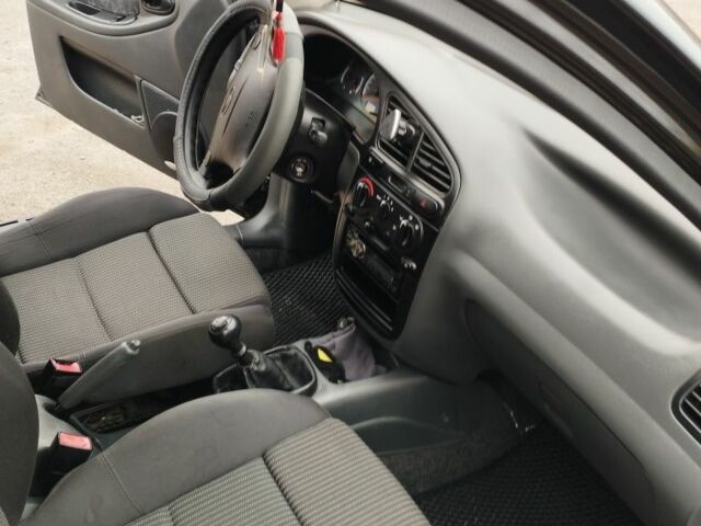 Черный Дэу Сенс, объемом двигателя 1.4 л и пробегом 90 тыс. км за 3200 $, фото 8 на Automoto.ua