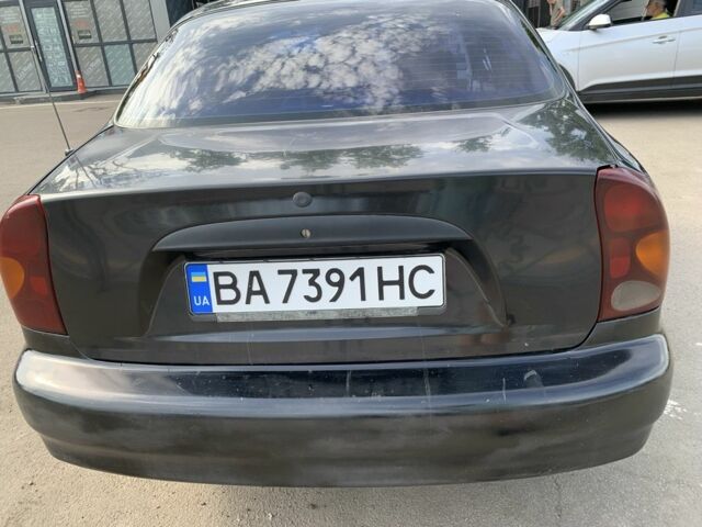 Черный Дэу Сенс, объемом двигателя 1.5 л и пробегом 308 тыс. км за 2400 $, фото 2 на Automoto.ua