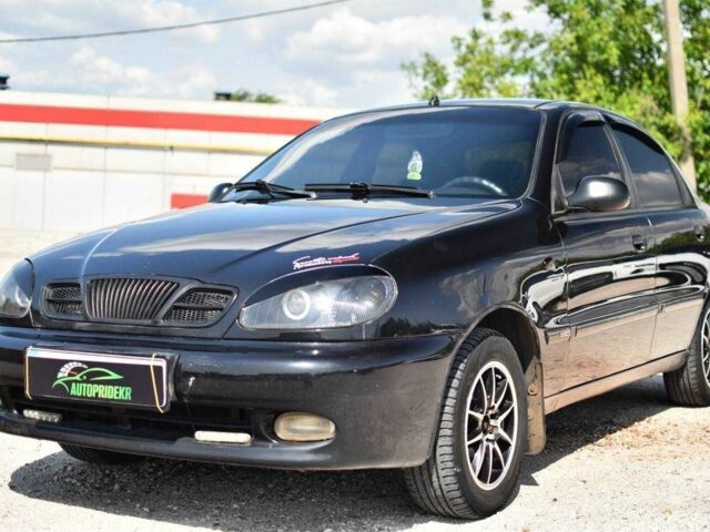 Чорний Деу Сенс, об'ємом двигуна 1.5 л та пробігом 221 тис. км за 3400 $, фото 5 на Automoto.ua