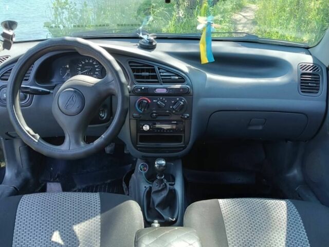 Черный Дэу Сенс, объемом двигателя 1.5 л и пробегом 208 тыс. км за 2300 $, фото 9 на Automoto.ua