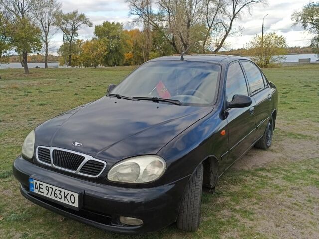 Черный Дэу Сенс, объемом двигателя 1.5 л и пробегом 220 тыс. км за 1800 $, фото 1 на Automoto.ua