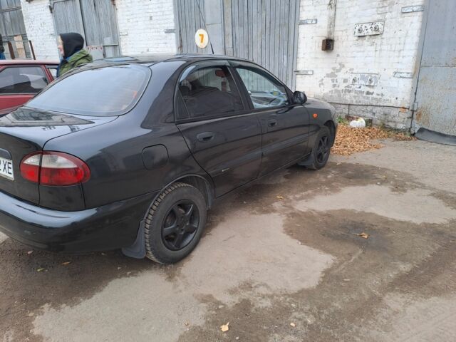 Чорний Деу Сенс, об'ємом двигуна 1.5 л та пробігом 230 тис. км за 2000 $, фото 2 на Automoto.ua