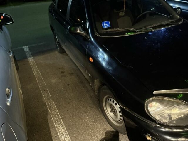 Чорний Деу Сенс, об'ємом двигуна 1.3 л та пробігом 140 тис. км за 1000 $, фото 2 на Automoto.ua