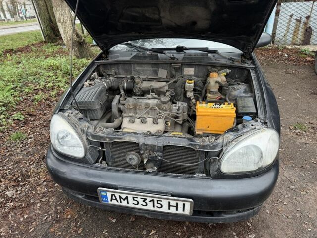 Чорний Деу Сенс, об'ємом двигуна 1.5 л та пробігом 230 тис. км за 2300 $, фото 1 на Automoto.ua