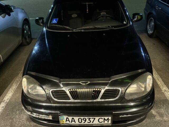 Чорний Деу Сенс, об'ємом двигуна 1.3 л та пробігом 140 тис. км за 1000 $, фото 1 на Automoto.ua